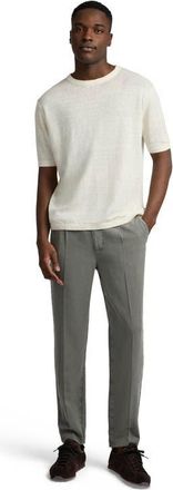 Onia Linen Knit T-Shirt in Egret at Nordstrom, Size X-Large