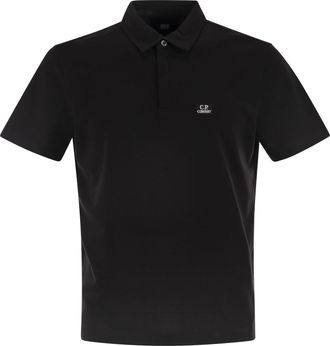 C.P. Company Cp Company Stretch Cotton Piqué Polo Shirt