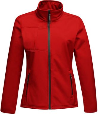 Regatta Octagon II Waterproof Soft Shell Jacket in Classic Red And Black at Nordstrom, Size 12