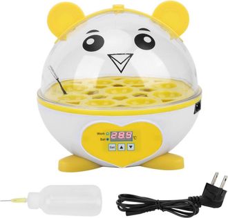 OEM Incubadora Dom&eacute;stica Peque&ntilde;a Y Semiautom&aacute;tica Para 9 Huevos, Apta Para Gallinas, Patos, P&aacute;jaros, Palomas Y Codornices. 110-240v (enchufe Americano Ama