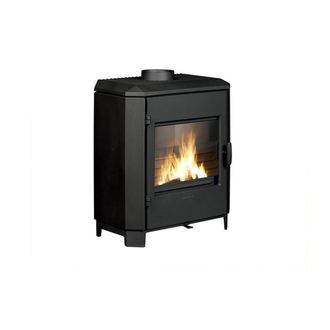 Invicta Estufa De Le&ntilde;a De Hierro Fundido Negro De 8 Kw - P916244 - Invicta