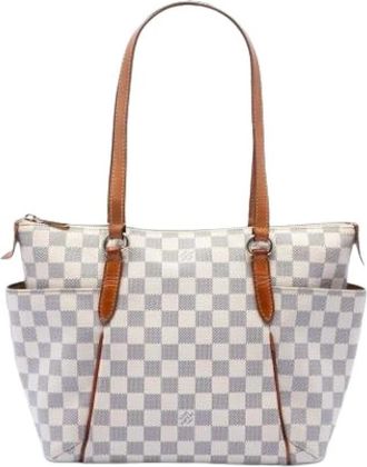 Louis Vuitton Pre-owned Totally PM - Dames - Vintage Shopper - Wit - ONE Size - Leer - Vintage