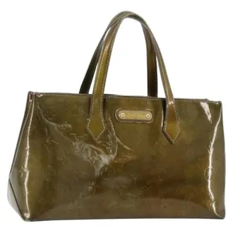 Louis Vuitton Pre-owned Handbags, female, Gray, Size: ONE SIZE Pre-owned Vintage Hand Bag