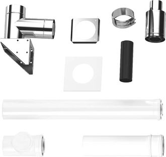 Bosch Accesorio De Escape Fc-set80-c53x (juego B&aacute;sico Trasero C53x, D:80/125mm, Fachada, 7738112756