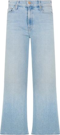 Mother Wide Jeans, female, Blue, Size: W27 The Twister Flood Jeans