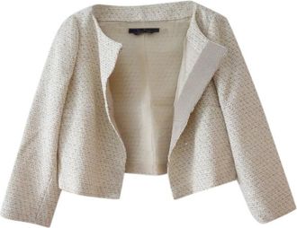 Max Mara Max Mara Sequin Embellished Cropped Jacket Size M