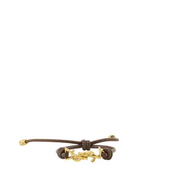 Saint Laurent Bracelets, female, Brown, Size: M Cassandre Bracelet