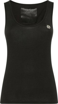 Philipp Plein Tops, Dames, Zwart, L, Original Tank Top