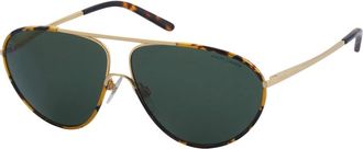 Ralph Lauren Aviator Zonnebril - Dames - Accessoires - Geel - Maat: ONE Size