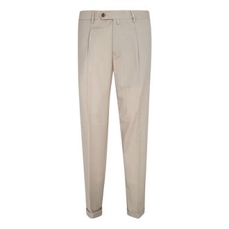 Myths Slim-fit Trousers, male, Beige, Size: S Slim-fit Trousers