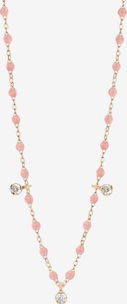 Gigi Clozeau Halskette aus Roségold und Diamanten Gigi Suprême 3 Diamants