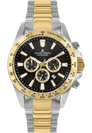 Jacques Lemans 1-2140H Mens Liverpool Watch - Silver - One Size