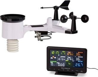 Trade Shop Trade Shop - Stazione Meteo Barometrica Professionale Con Data Ora Radiocontrollata Wifi App