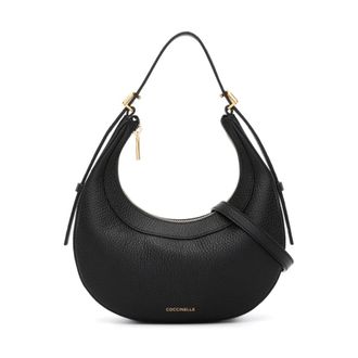 Coccinelle Shoulder Bags, female, Black, Size: ONE SIZE Whisper Shoulder Bag