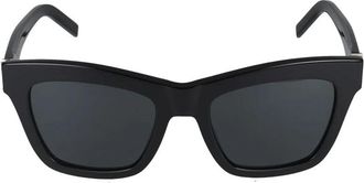 Saint Laurent SL M156 Zonnebril - unisex - Zonnebrillen - Zwart - 52 MM - Accessoires