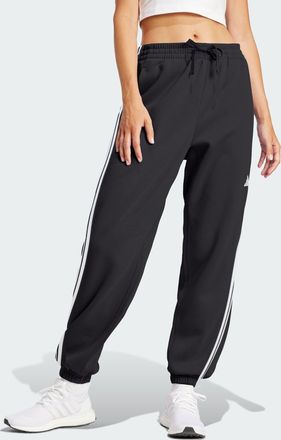 adidas Womens adidas Essentials 3-Stripes French Terry Cuffed Pants
