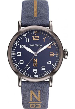 Nautica NAPWLF919 Mens Wakeland Watch - Silver - One Size