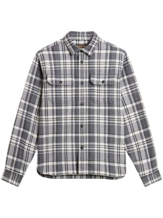 Woolrich Pure Cotton Flannel Checked Shirt