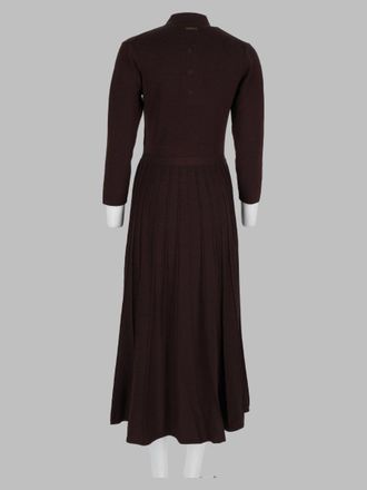 Michael Michael Kors Polo Flare Midi Dress - Brown