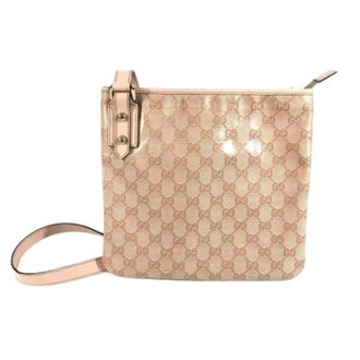 Gucci Pre-owned Vintage Pochette Schoudertas - Dames - Pre-owned - Beige - Maat: ONE Size Leer