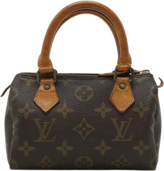 Louis Vuitton Pre-owned Mini Bags, female, Brown, Size: ONE SIZE Pre-owned Monogram Mini Handbag
