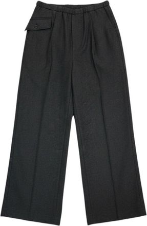 Closed Wynston Wide Pants - Dames - Wijde Broeken - Grijs - M - Broeken