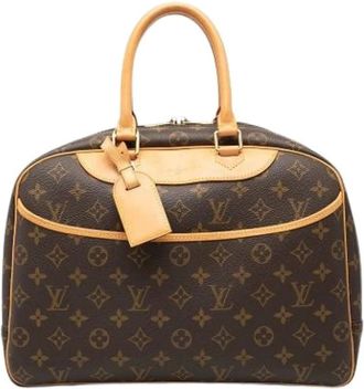 Louis Vuitton Pre-owned Handbags, female, Brown, Size: ONE SIZE Pre-owned Vintage Leather Handbag