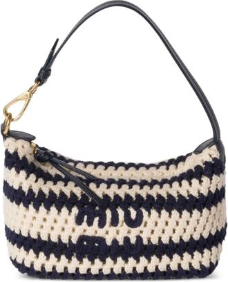 Miu Miu Borsa a spalla alluncinetto - Blu