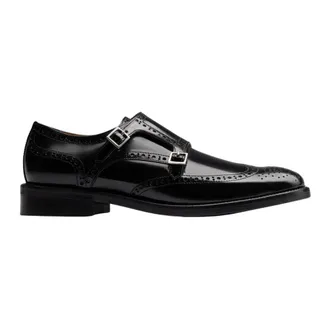 Parall&egrave;le Parallele - Ucla Monk Moccasin - Dames - Schoenen - Zwart - Maat: 39 1/2 EU Leer