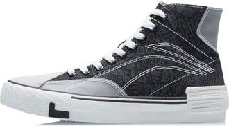 Li-Ning (WMNS) Li-Ning Wei Wu Canvas Hi Black Grey AECR012-2