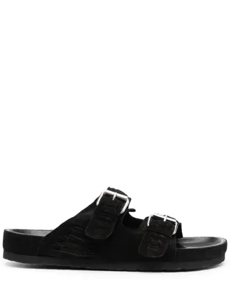 Isabel Marant Lekson leren sandalen - Zwart