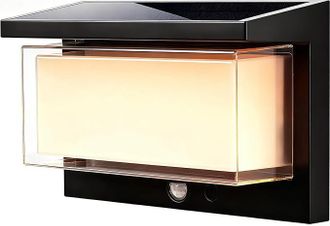 OEM L&aacute;mpara Solar Exterior Para Jard&iacute;n, L&aacute;mpara Solar Para El Hogar Con Sensor De Movimiento, Aplique Solar Exterior Impermeable - Luz C&aacute;lida