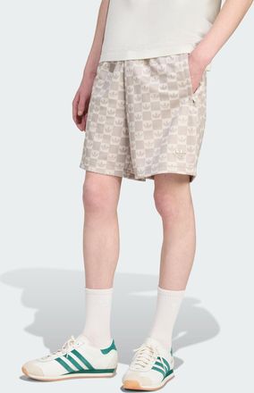 adidas Mens adidas Monogram Regular Mesh Shorts