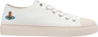 Vivienne Westwood White Color Block Sneakers