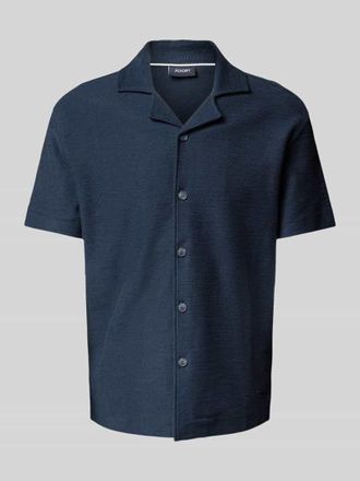 Joop Freizeithemd mit Reverskragen Modell Pedro in Marine, Gr&ouml;&szlig;e XXL