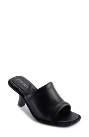 DKNY Reading Sandal in Black at Nordstrom Rack, Size 6.5