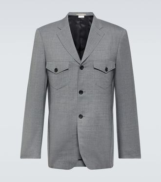 Comme Des Garçons Embroidery Single-Breasted Blazer from