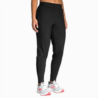 Brooks WomenS Momentum Thermal Running Pants In Black