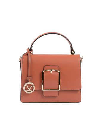 19V69 V Womens Bag Brown V505 52 Ruga Mattone - Orange Leather - One Size