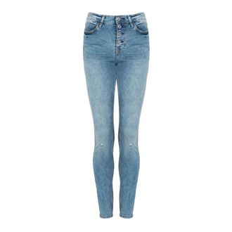 Guess Slim-fit jeans - Dames - Jeans - Blauw - Maat: W26 Leer