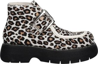 Msgm Msgm, Dames, Schoenen, Veelkleurig, Maat: 37 EU Leer