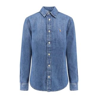 Polo Ralph Lauren Donna, Camicette, Blu, XS, new