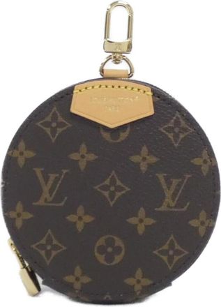 Louis Vuitton Brown Coated Canvas Pouch (Pre-Owned)