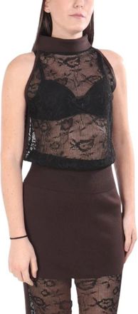 Liviana Conti Sleeveless Top - Dames - Tops zonder mouwen - Zwart - L - Tops