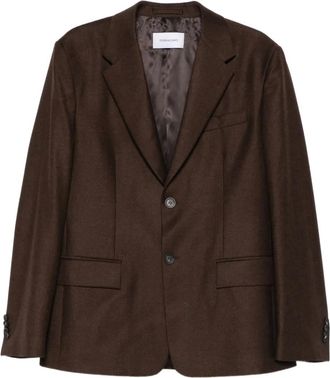 Ferragamo Jack met opgestikte zak - Bruin