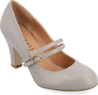 Journee Collection Womens Wide Width Windy Pumps