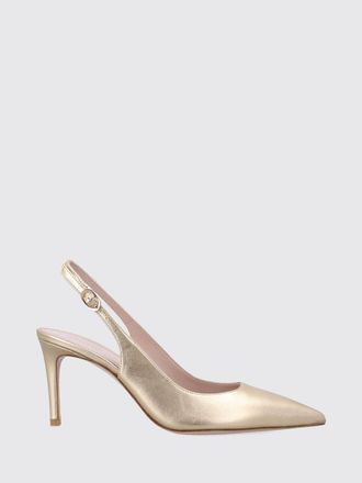 Stuart Weitzman Flat Shoes Woman color Gold