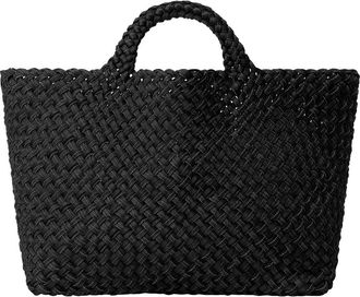 Naghedi St. Barths Large Woven Tote in Jet at Nordstrom