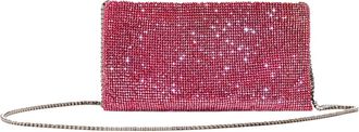 Benedetta Bruzziches Your Best Friend La Petite Bag - Dr. No. 1 - Dames - Clutches - Rood - ONE Size - Satijn - Tassen