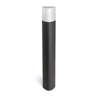 Netlighting Mandela 1 Light Outdoor Bollard Light Urban Grey IP44